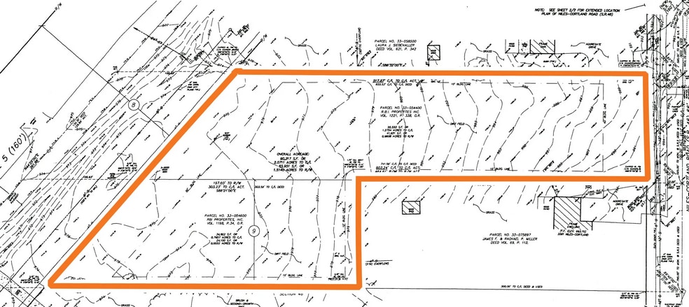 Route 5 & Route 46 Rd, Cortland, OH à vendre - Plan cadastral - Image 2 de 2