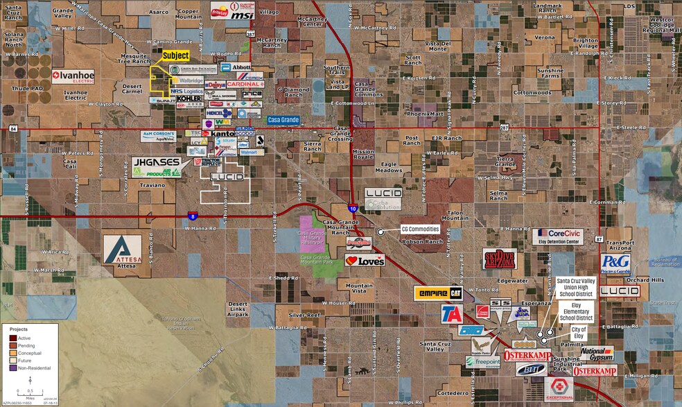 SEC Bianco Rd & Kortsen rd, Casa Grande, AZ for sale - Primary Photo - Image 2 of 4