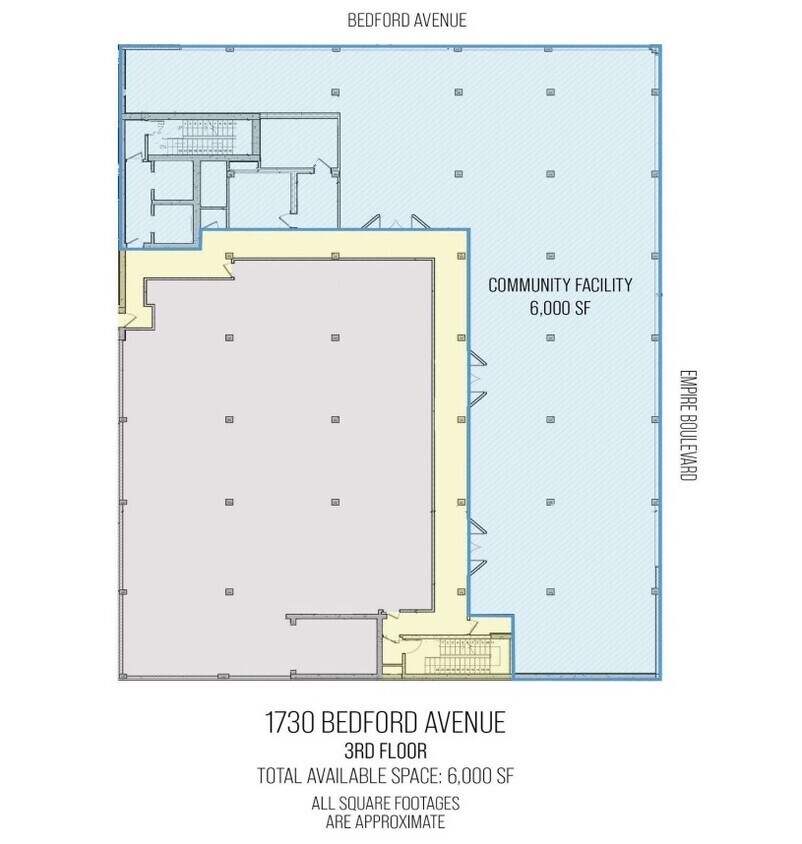 1730 Bedford Ave, Brooklyn, NY for lease Floor Plan- Image 1 of 1
