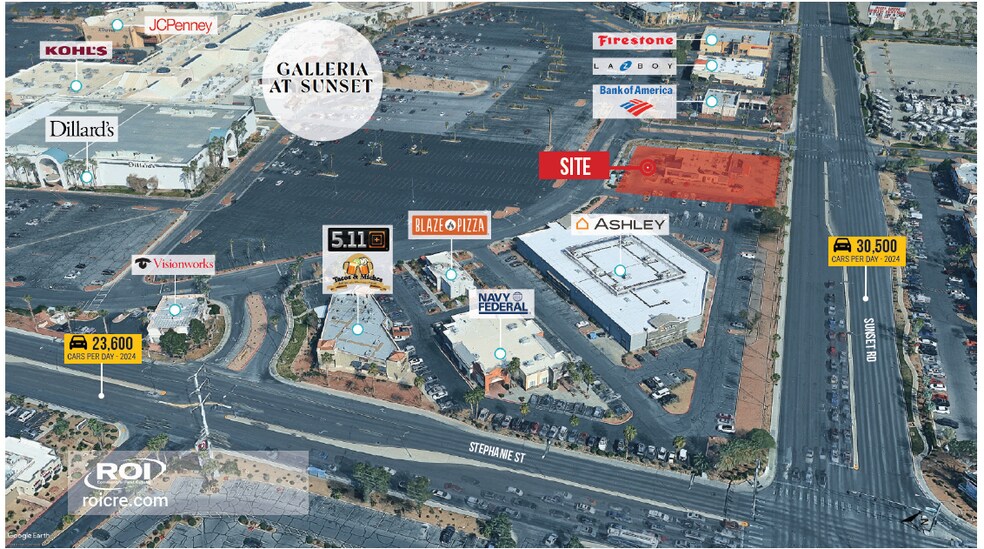 651 Mall Ring Cir, Henderson, NV à louer - Plan de site - Image 2 de 2