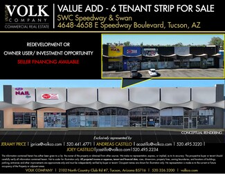 Plus de détails pour 4648-4658 E Speedway Blvd, Tucson, AZ - Commerce de détail à vendre