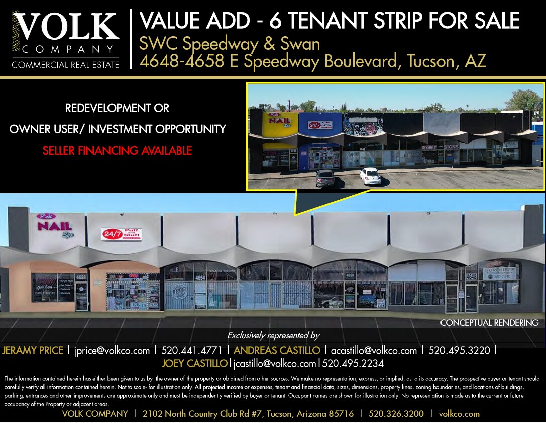 4648-4658 E Speedway Blvd, Tucson, AZ for sale Building Photo- Image 1 of 10