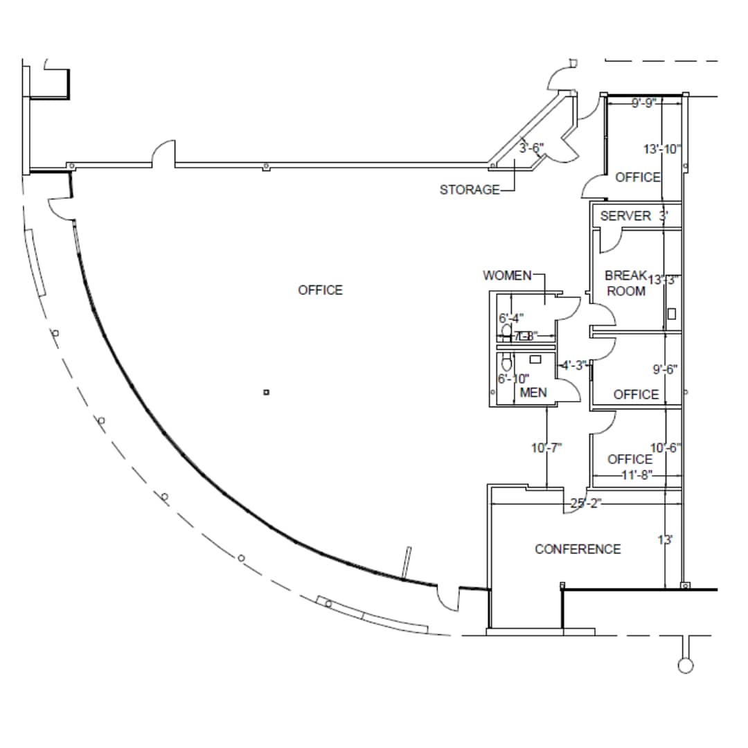 1335 Capital Circle, Marietta, GA for lease Floor Plan- Image 1 of 1