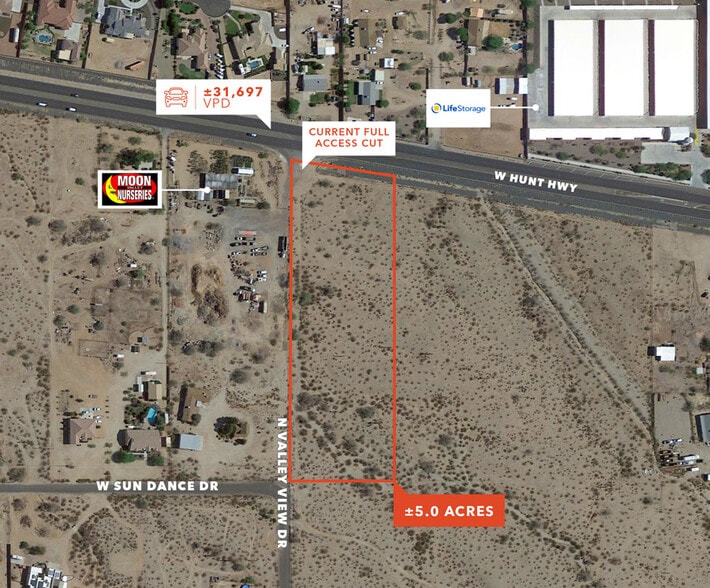 E/SEC Hunt Hwy and Ellsworth Rd, Queen Creek, AZ for sale - Building Photo - Image 2 of 3