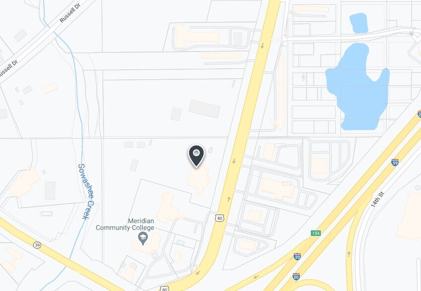 103 Highway 11 and 80, Meridian, MS à vendre - Plan cadastral - Image 2 de 2