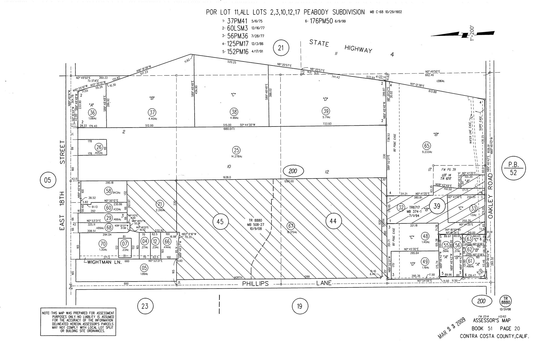 Holub Ln, Antioch, CA à vendre Plan cadastral- Image 1 de 1