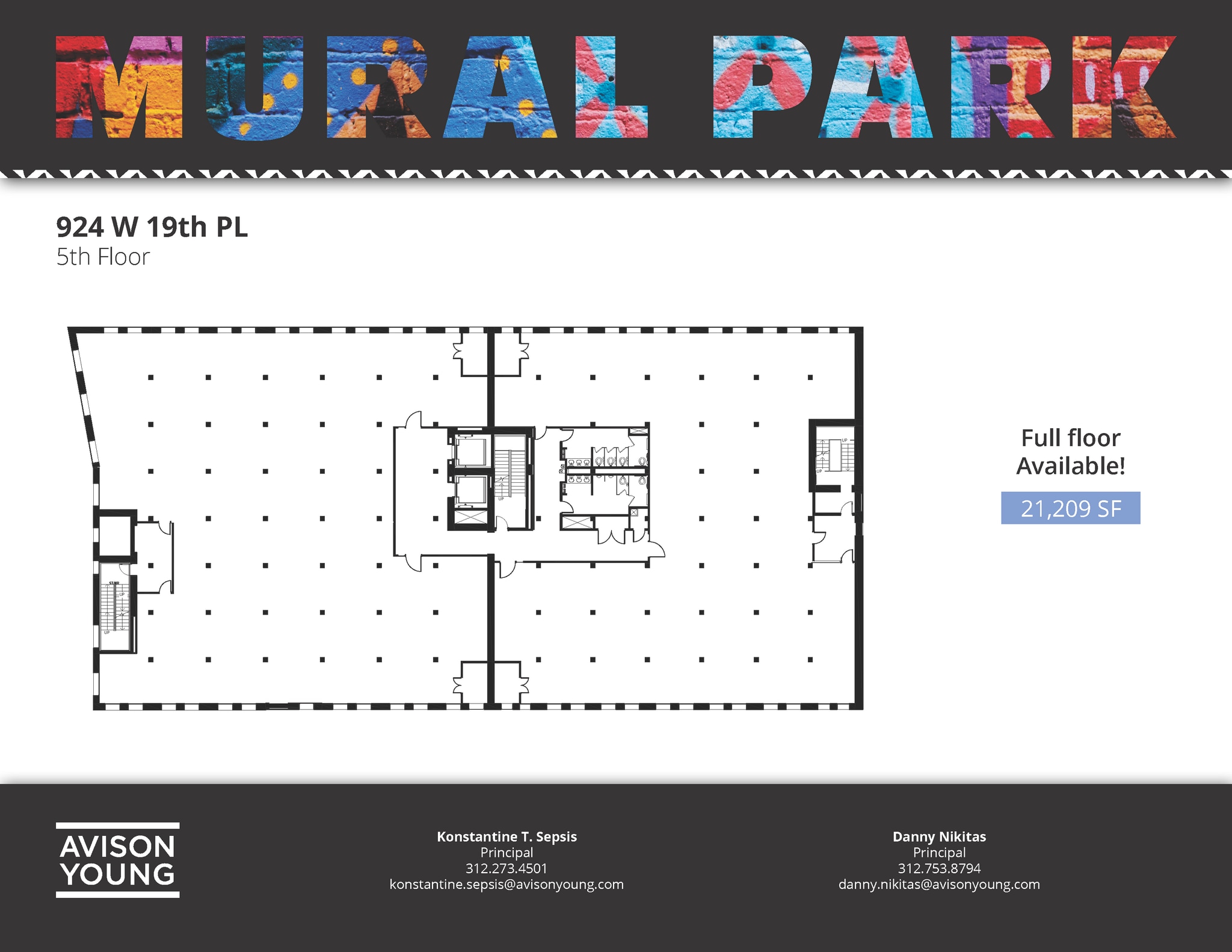 924 W 19th Pl, Chicago, IL for lease Floor Plan- Image 1 of 1