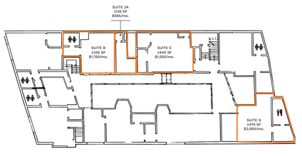 1334 Westwood Blvd, Los Angeles, CA à louer Plan d’étage- Image 1 de 1