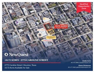 More details for 2775 Caroline St, Houston, TX - Land for Sale