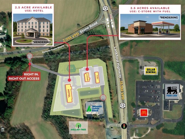 More details for Stone Rd, Cape Charles, VA - Land for Lease