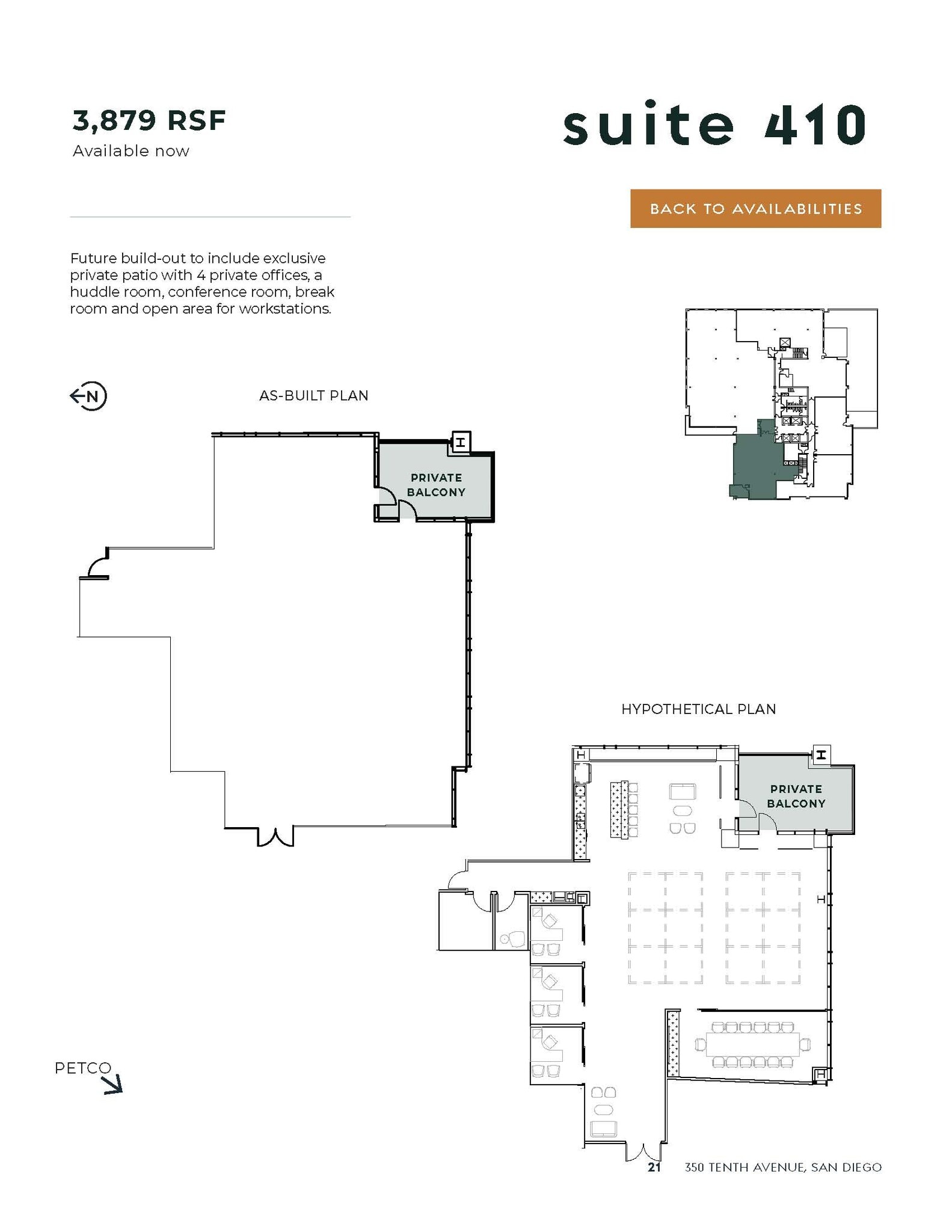 350 10th Ave, San Diego, CA for lease Floor Plan- Image 1 of 1