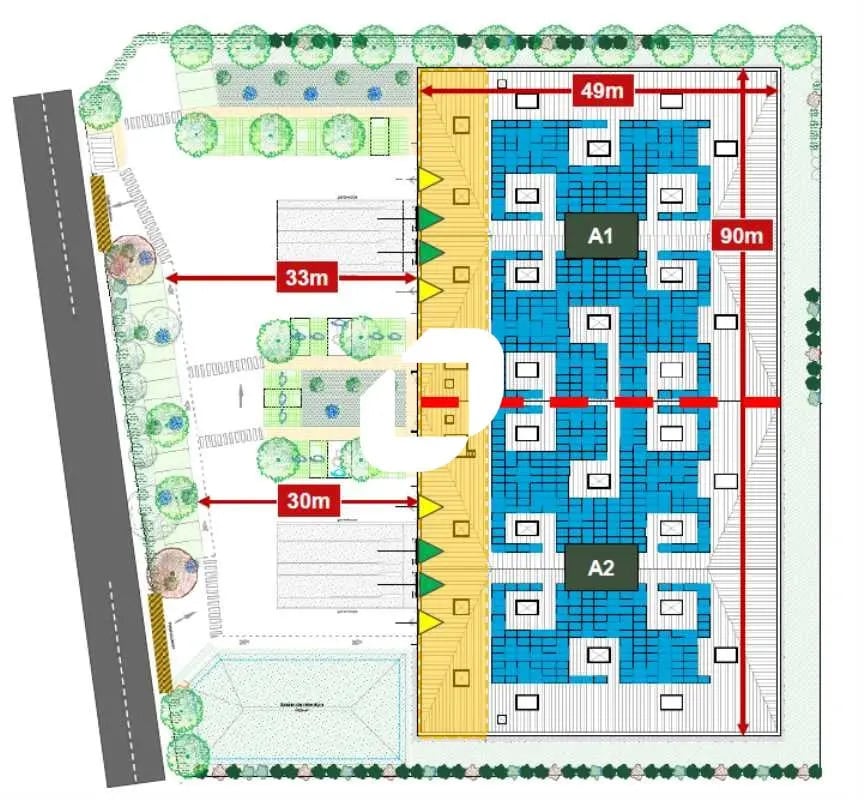 Flex dans Aulnay-sous-Bois à louer Plan de site- Image 1 de 4