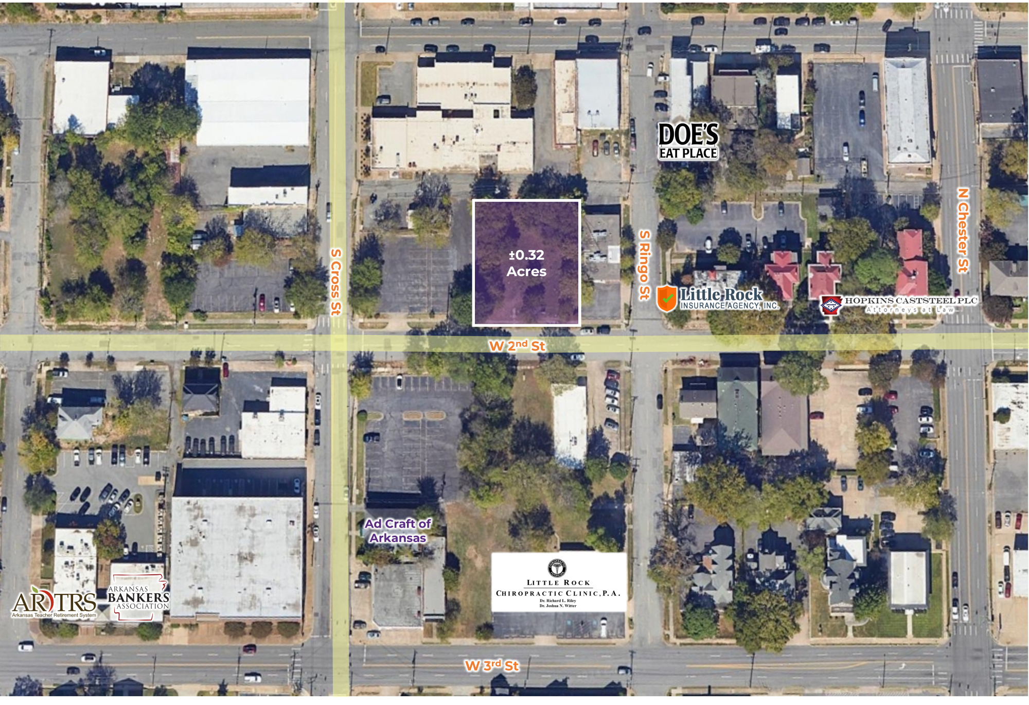 2nd and Cross, Little Rock, AR à vendre Photo du bâtiment- Image 1 de 2