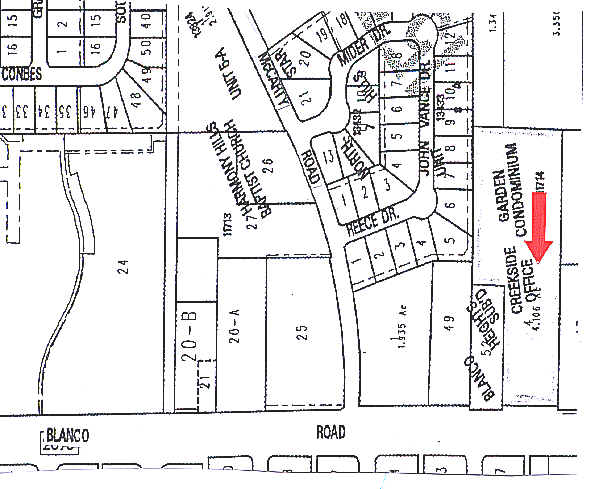 7300 Blanco Rd, San Antonio, TX à vendre - Plan cadastral - Image 1 de 1