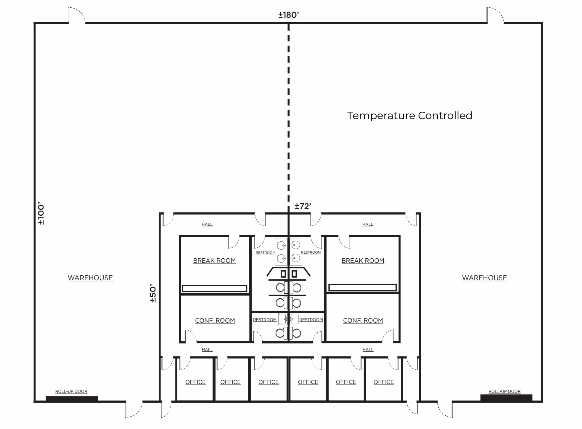 473-477 E Channel Rd, Benicia, CA à louer Plan d’étage- Image 1 de 3