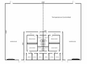 473-477 E Channel Rd, Benicia, CA à louer Plan d’étage- Image 1 de 3