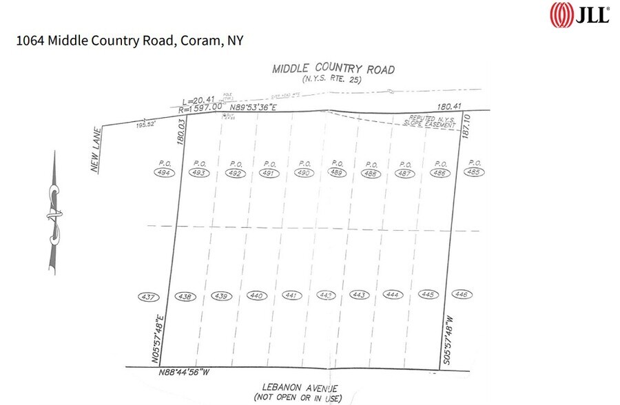 1064 Middle Country Rd, Coram, NY à louer - Plan cadastral - Image 2 de 3