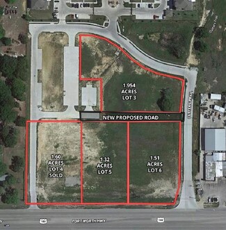 Plus de détails pour 1801 Fort Worth Hwy, Weatherford, TX - Terrain à vendre