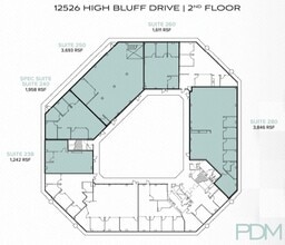 12520 High Bluff Dr, San Diego, CA for lease Floor Plan- Image 1 of 1