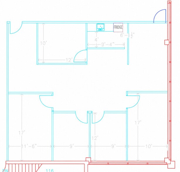 4190 S Service Rd, Burlington, ON à louer - Plan d’étage - Image 2 de 2