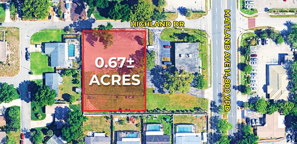 660 Highland Dr, Altamonte Springs, FL à vendre - Photo du bâtiment - Image 2 de 4