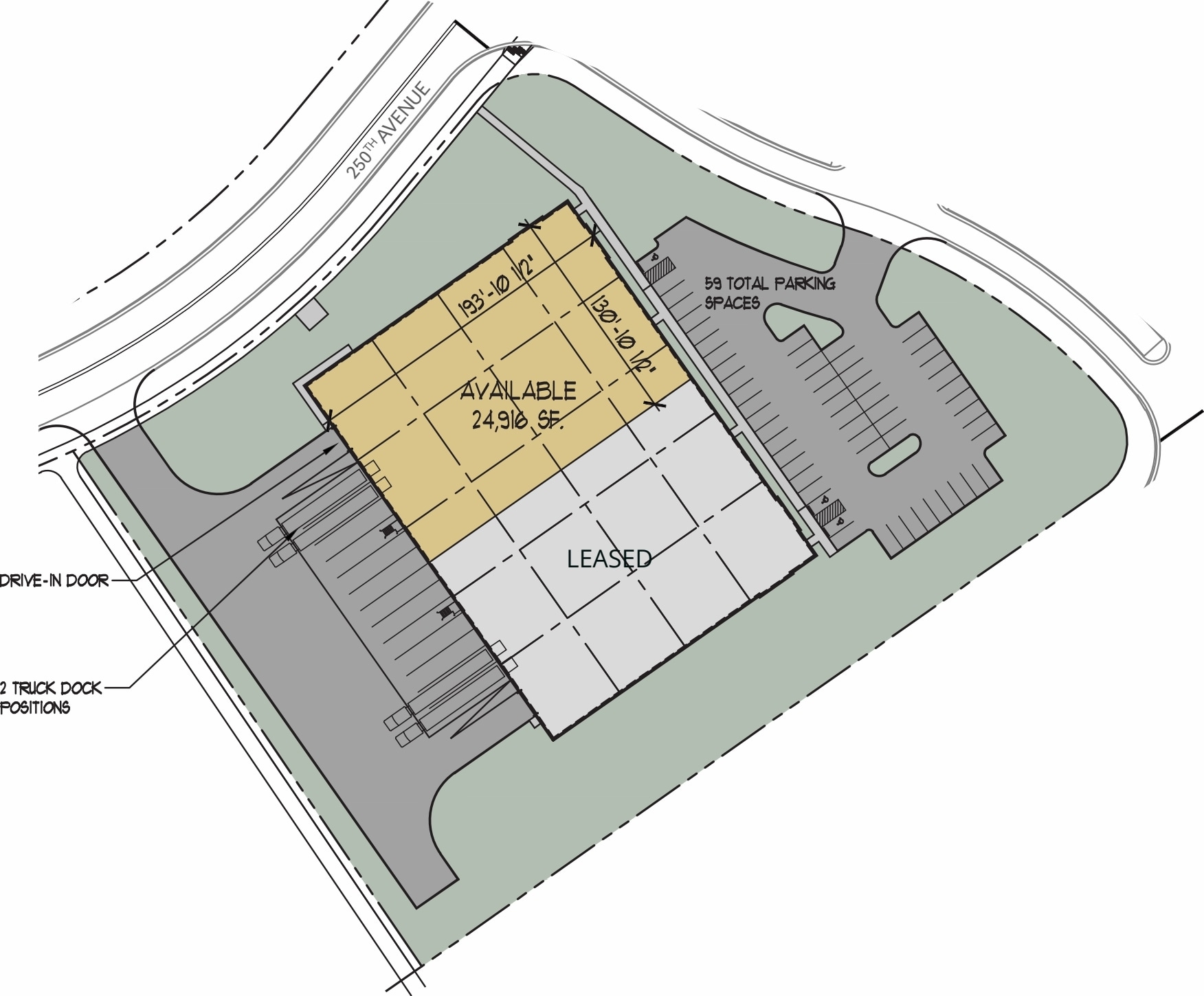 25005 Joe Meier Pky, Salem, WI for lease Site Plan- Image 1 of 1