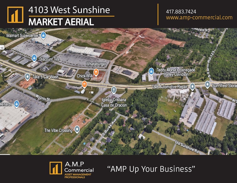 4103 W Sunshine St, Springfield, MO for lease - Building Photo - Image 2 of 13