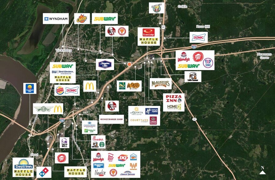 3332 Clay St, Vicksburg, MS à vendre - Photo du bâtiment - Image 2 de 2