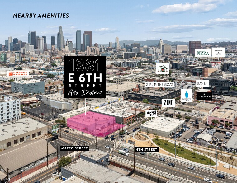 1381 E 6th St, Los Angeles, CA à louer - Photo du bâtiment - Image 3 de 24