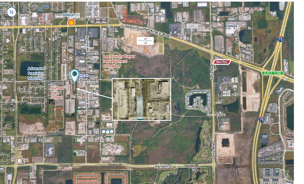4036 Edison Ave, Fort Myers, FL for lease - Aerial - Image 3 of 3