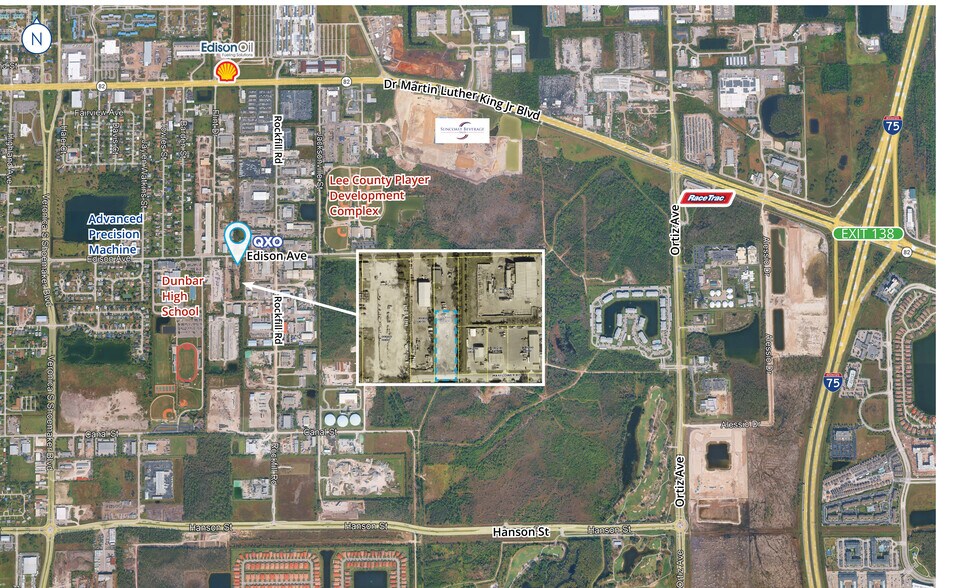4036 Edison Ave, Fort Myers, FL à louer - Aérien - Image 3 de 3