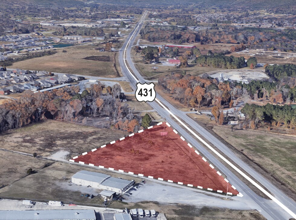 431 US Hwy, Owens Cross Roads, AL à louer Photo du bâtiment- Image 1 de 2