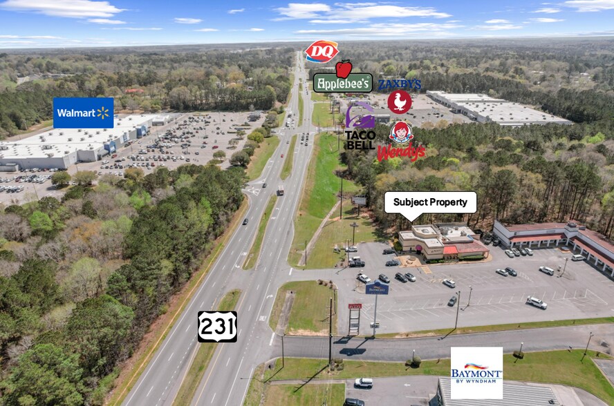 1396 S US Highway 231, Ozark, AL à vendre - Aérien - Image 2 de 10