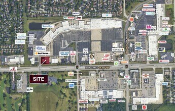 1560 75th St, Downers Grove, IL - AÉRIEN Vue de la carte