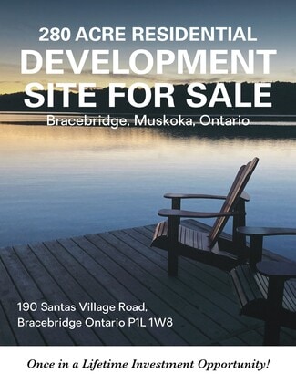 Plus de détails pour 190 Santas Village Road, Bracebridge, ON - Terrain à vendre