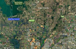 Plus de détails pour 9500 FM 455, Pilot Point, TX - Terrain à vendre