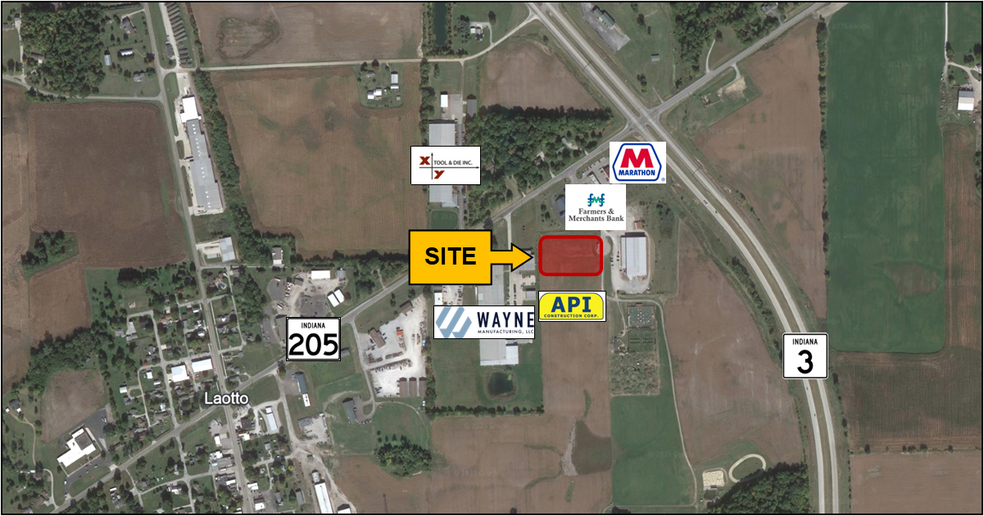 Merchants Dr, Laotto, IN for lease - Aerial - Image 2 of 2