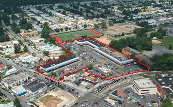 1650 Richmond Ave, Staten Island, NY - Aérien Vue de la carte