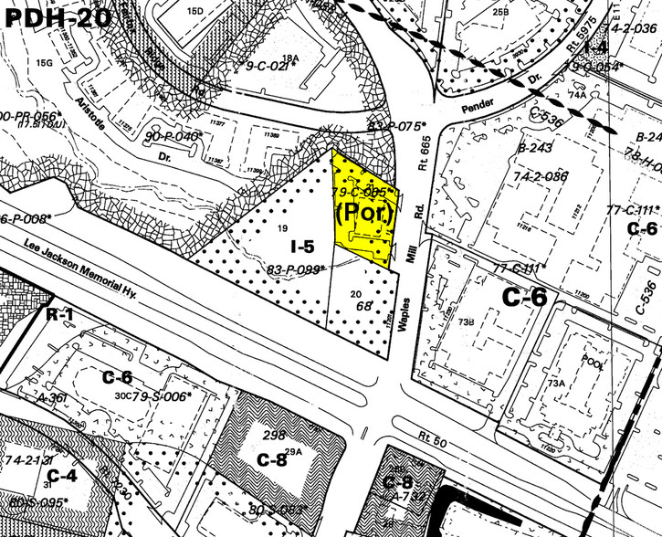 11211 Waples Mill Rd, Fairfax, VA à louer - Plan cadastral - Image 2 de 10