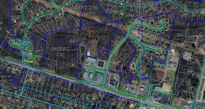 Barbara's Way, King George, VA - Aerial  map view
