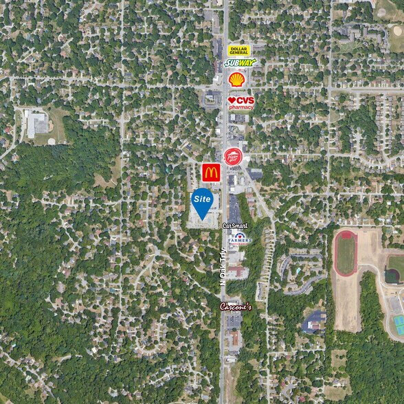 3910 N Oak Tfwy, Kansas City, MO à vendre - Aérien - Image 3 de 3