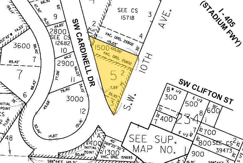 2047 SW 10th Ave, Portland, OR à vendre - Plan cadastral - Image 2 de 23