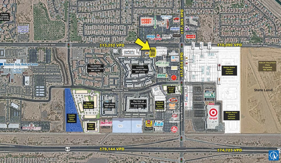 10663 Southern ave, Mesa, AZ à louer - Photo du bâtiment - Image 1 de 3