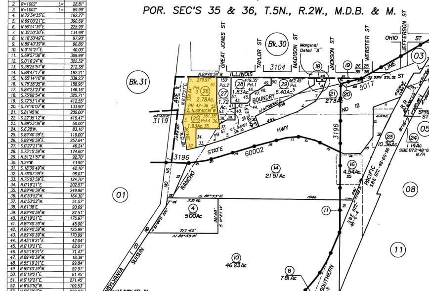 200 Pennsylvania Ave, Fairfield, CA for sale - Plat Map - Image 2 of 4