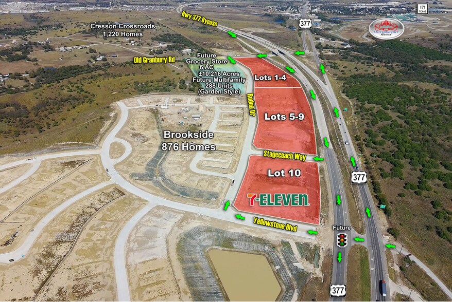 8555 Old Granbury rd, Cresson, TX à vendre - Photo du bâtiment - Image 2 de 8