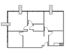 13601 Preston Rd, Dallas, TX à louer Plan d’étage- Image 1 de 1