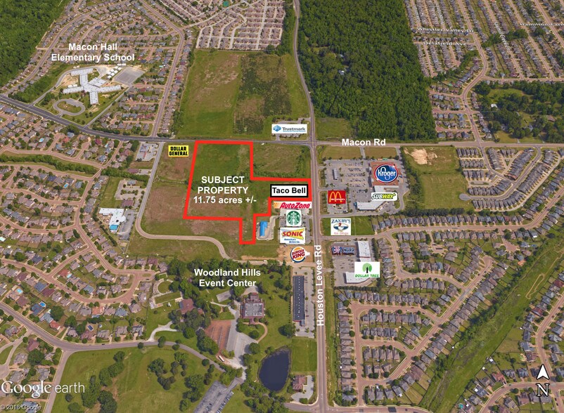 1282 Houston Levee Rd, Cordova, TN à vendre - Photo du bâtiment - Image 2 de 3