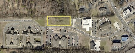 Sawtooth Oak St, Hot Springs National Park, AR - AERIAL map view