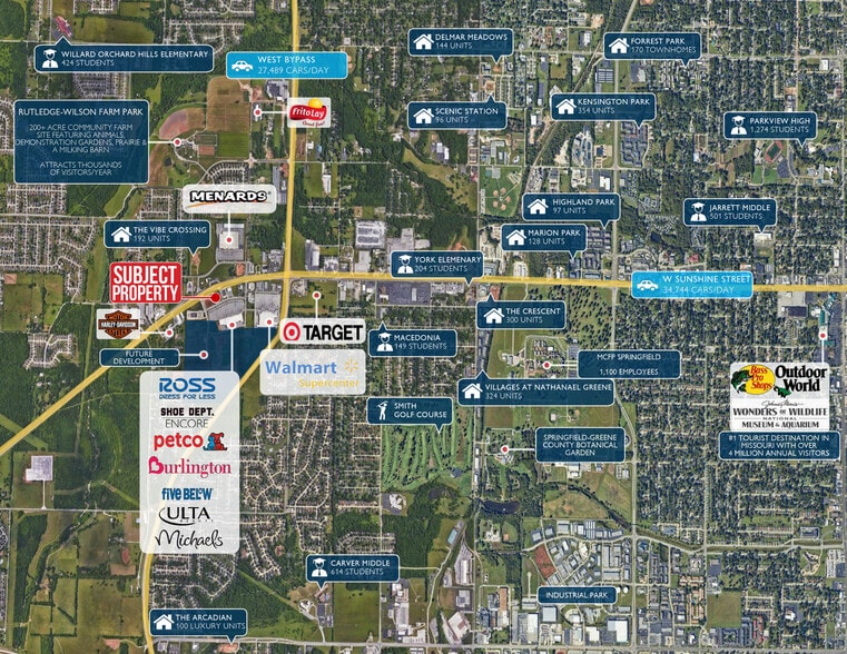 3840 W Sunshine St, Springfield, MO à vendre - Photo du bâtiment - Image 2 de 5