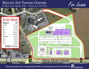 Route 230 and  Cloverleaf Rd, Elizabethtown, PA for lease Site Plan- Image 1 of 1